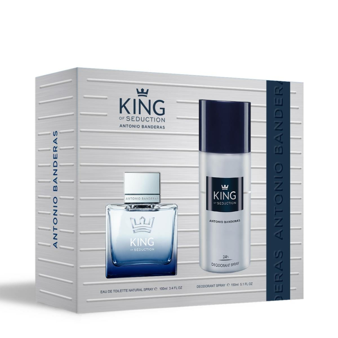ANTONIO BANDERAS KING OF SEDUCTION MEN 100 ML EDT+150 ML DEO