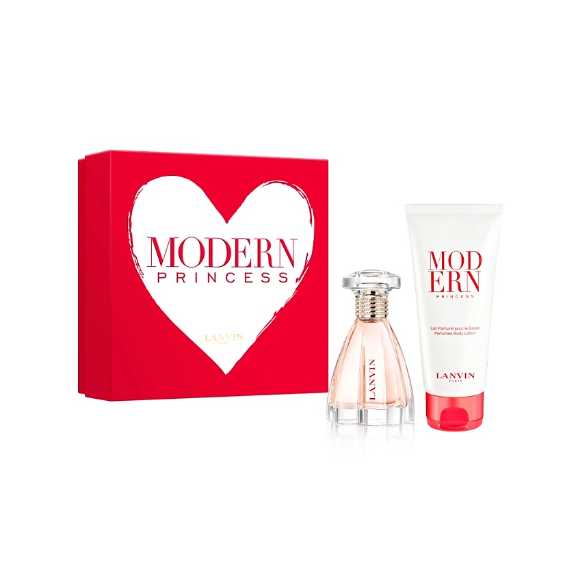 LANVIN MODERN PRINCESS НАБОР С ПАРФЮМОМ EDP 60 ML+LOTION 100 ML 