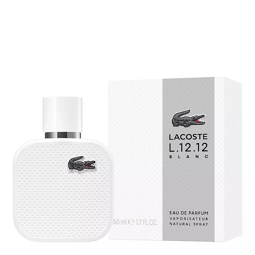 LACOSTE L12.12 BLANC POUR HOMME ПАРФЮМ 