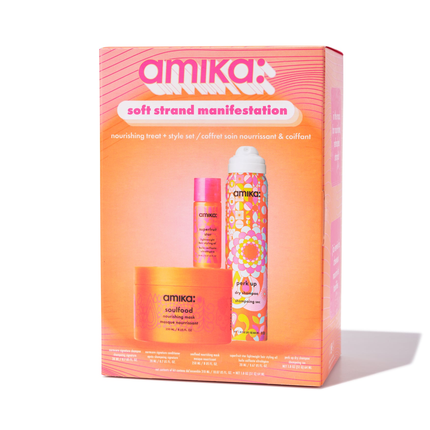 AMIKA: SOFT STRAND MANIFESTATION НАБОР ДЛЯ ВОЛОС 