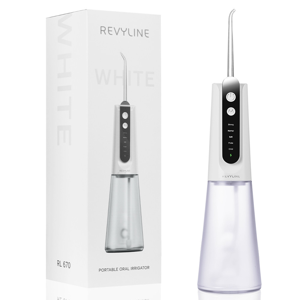 REVYLINE RL 670 WHITE PORTABLE ORAL IRRIGATOR ИРРИГАТОР 