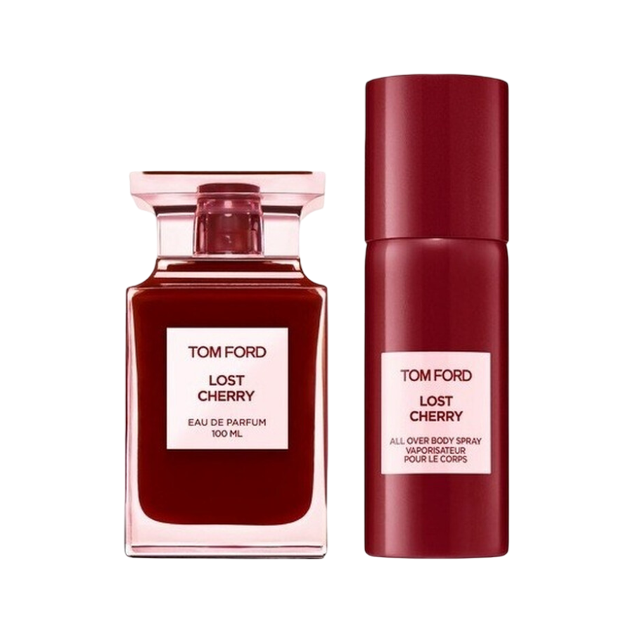 TOM FORD LOST CHERRY SET 100ML EDP+150 ML SPRAY