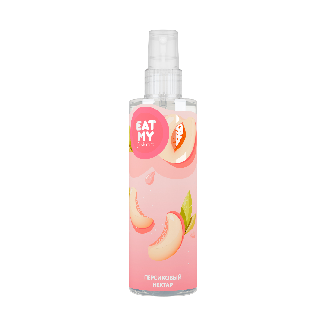 EAT MY FRESH MIST ПЕРСИКОВЫЙ НЕКТАР  МИСТ  ДЛЯ ЛИЦА И ТЕЛА