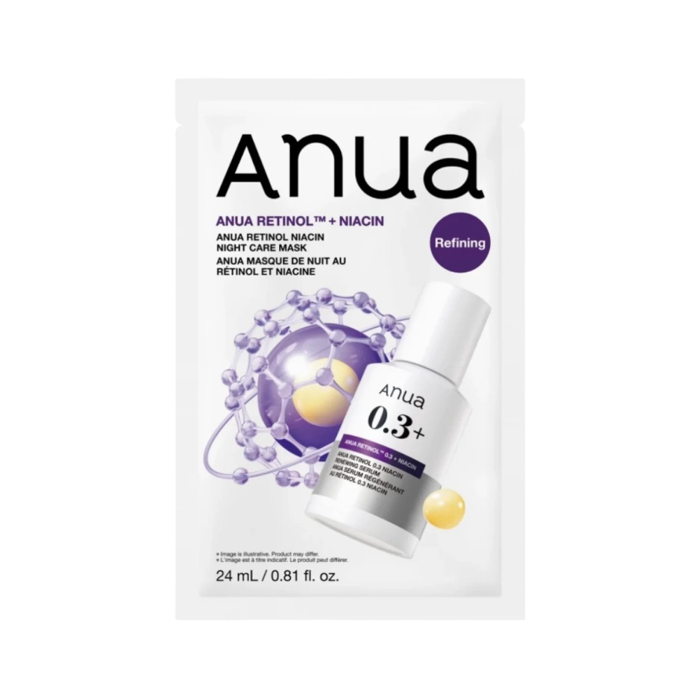 ANUA RETINOL+ NIACIN МАСКА ДЛЯ ЛИЦА