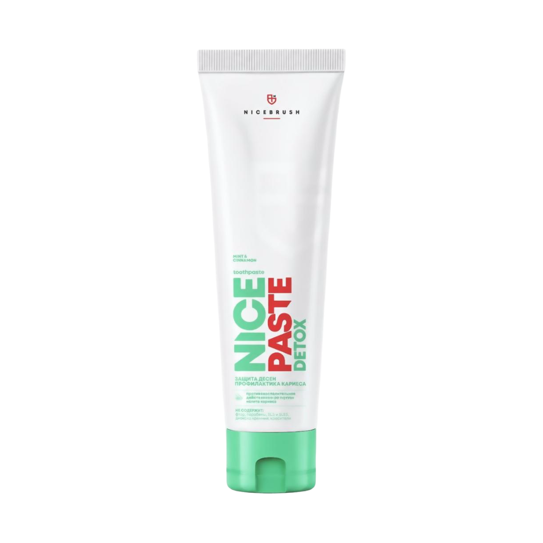 PESITRO NICEBRUSH NICEPASTE DETOX TOOTHPASTE ЗУБНАЯ ПАСТА